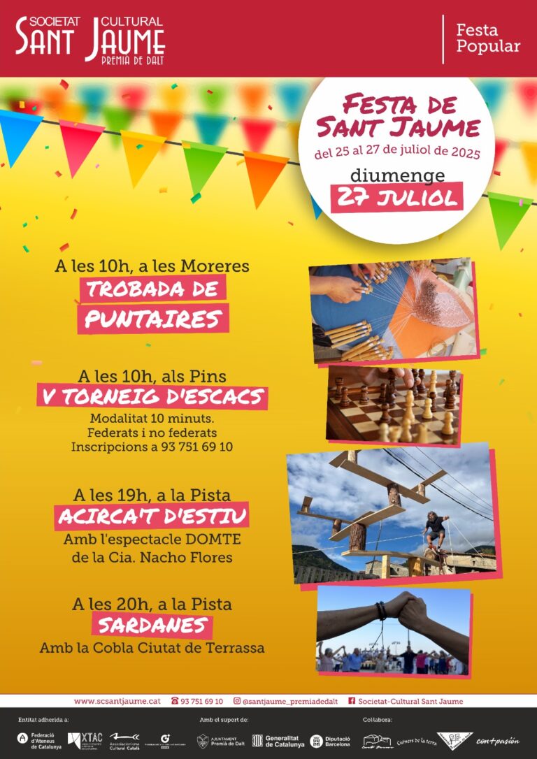 FESTA DE SANT JAUME 2025