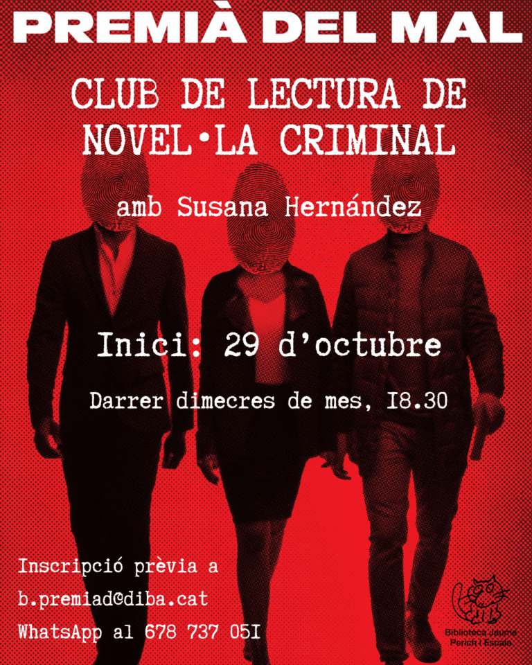 CLUB DE LECTURA DE NOVEL·LA CRIMINAL
