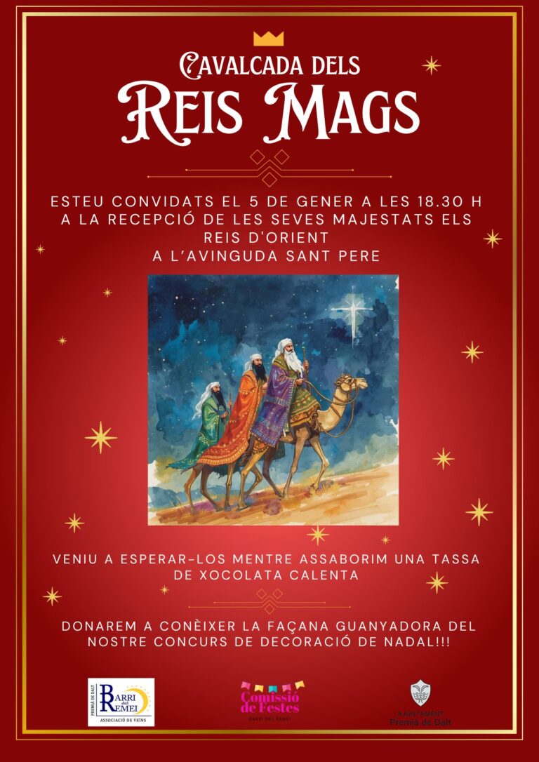 RECEPCIÓ DELS REIS D’ORIENT