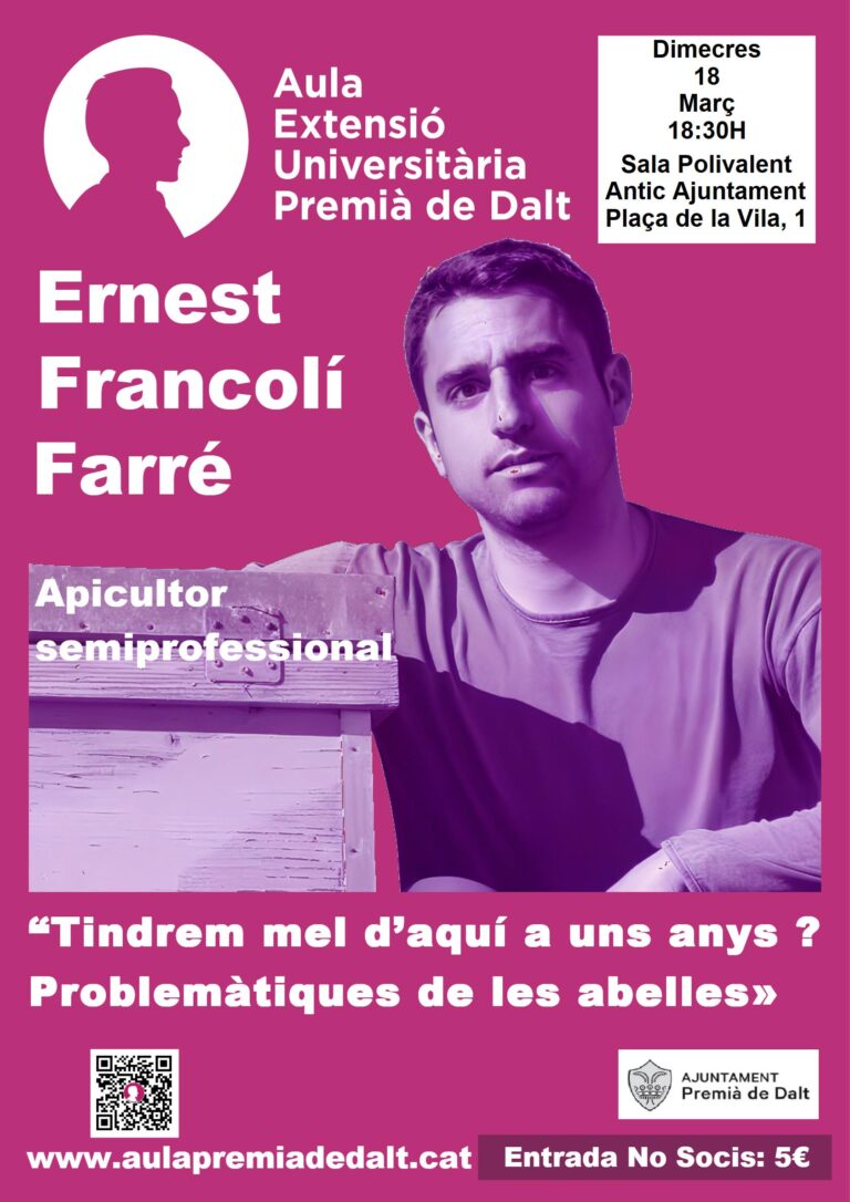 “Tindrem mel d’aquí a uns anys? Problemàtiques de les abelles”