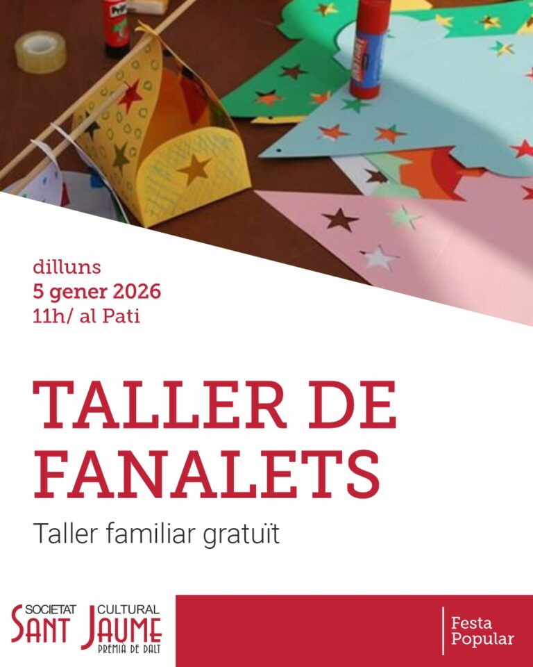 TALLER DE FANALETS