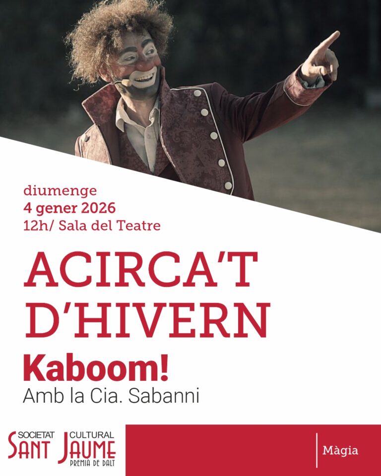 ACIRCA’T D’HIVERN – Kaboom! Cia. Sabanni