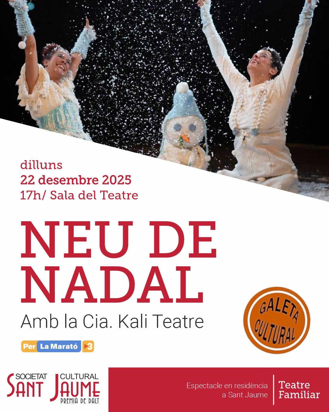 NEU DE NADAL, amb la Cia. Kali Teatre