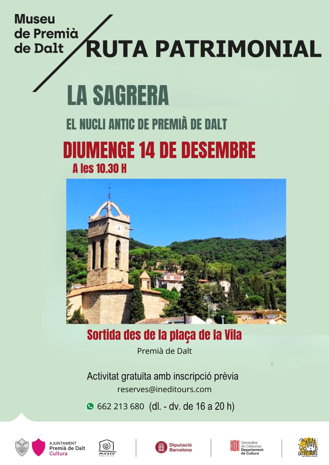 Ruta patrimonial – La Segrera – El Nucli antic de Premià de Dalt